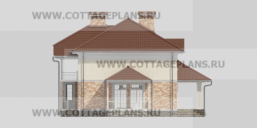 Фасады проект дома 26-06 общ. площадь 215,05 м2
