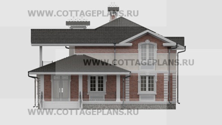 Фасады проект дома 23-79 общ. площадь 199,50 м2