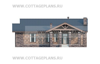 Фасады проект дома 700-67 общ. площадь 137,05 м2