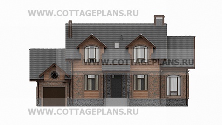 Фасады проект дома 95-45 общ. площадь 169,40 м2