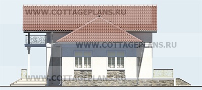 Фасады проект дома 22-27 общ. площадь 173,00м2