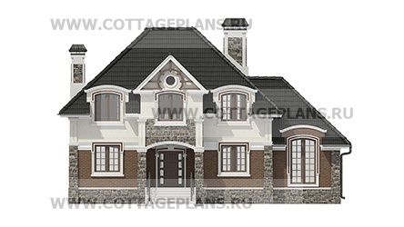 Фасады проект дома 200-60 общ. площадь 226,15 м2