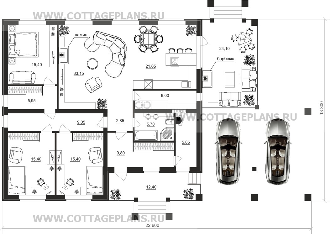 Поэтажные планы проект дома 90-00 общ. площадь 146,20м2