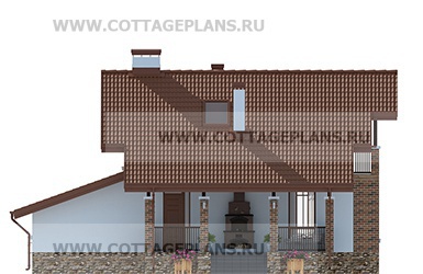 Фасады проект дома 74-11 общ. площадь 93,70 м2