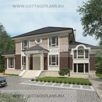 проект дома 93-49 общ. площадь 351,40 м2