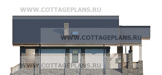 Фасады проект дома 206-28 общ. площадь 192,25 м2