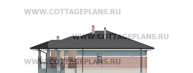 Фасады проект дома 27-82 общ. площадь 169,00 м2