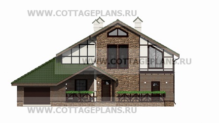 Фасады проект дома 15-34 общ. площадь 163,90 м2