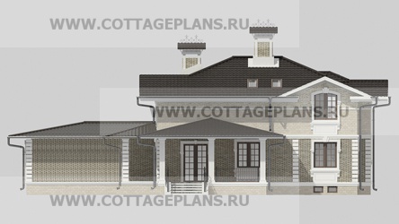 Фасады проект дома 17-65 общ. площадь 561,15 м2