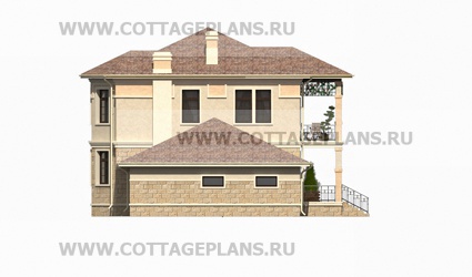 Фасады проект дома 21-73 общ. площадь 228,65 м2