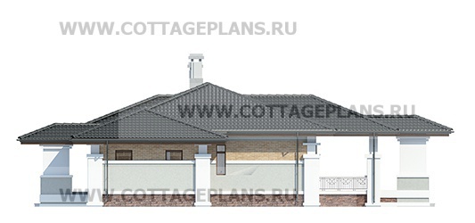 Фасады проект дома 27-12 общ. площадь 215,85 м2