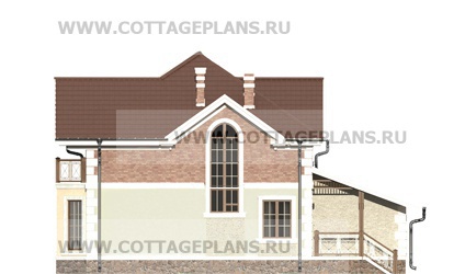 Фасады проект дома 20-60 общ. площадь 256,05 м2