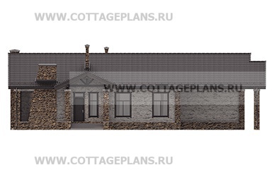 Фасады проект дома 700-87 общ. площадь 107,95 м2