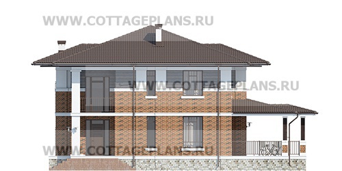 Фасады проект дома 200-51 общ. площадь 166,50 м2