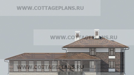 Фасады проект дома 13-18 общ. площадь 334,35 м2