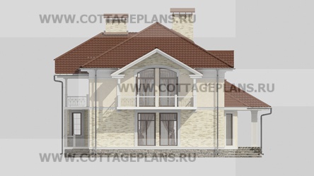 Фасады проект дома 26-05 общ. площадь 217,55 м2