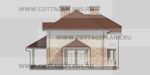 Фасады проект дома 26-06 общ. площадь 215,05 м2