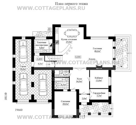 Поэтажные планы проект дома 33-25 общ. площадь 371,6м2