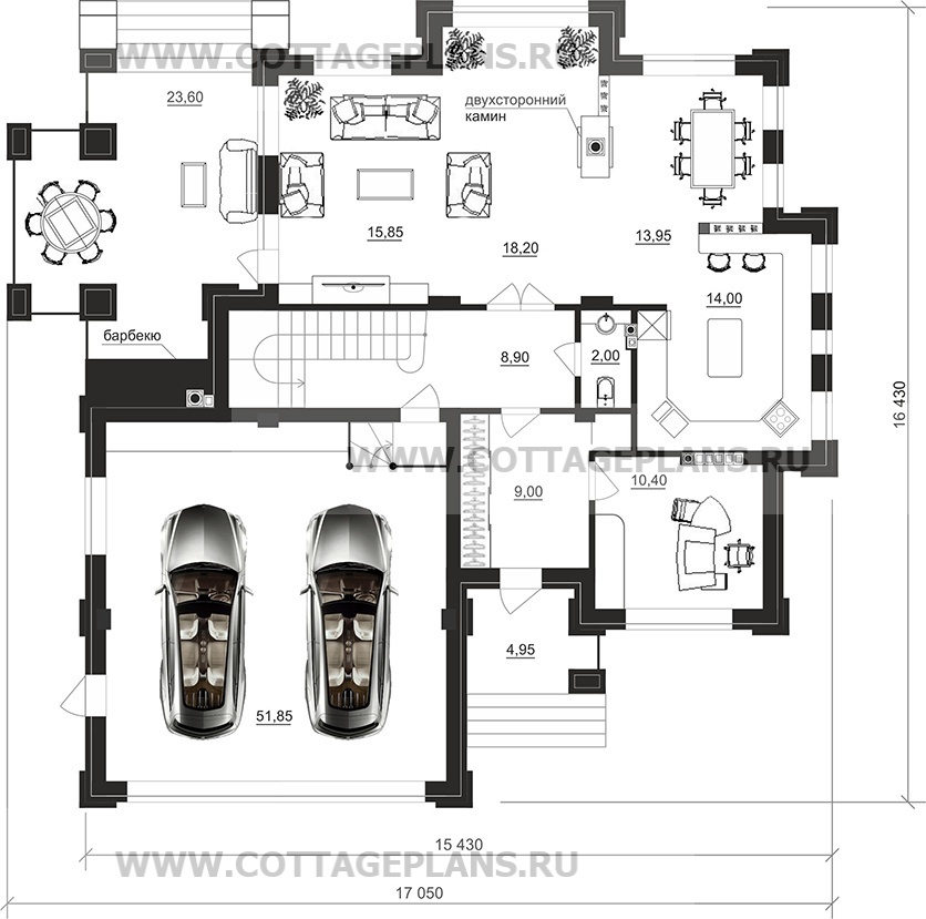 Поэтажные планы проект дома 101-97 общ. площадь 339,15 м2