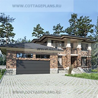 проект дома 201-95 общ. площадь 424,60 м2