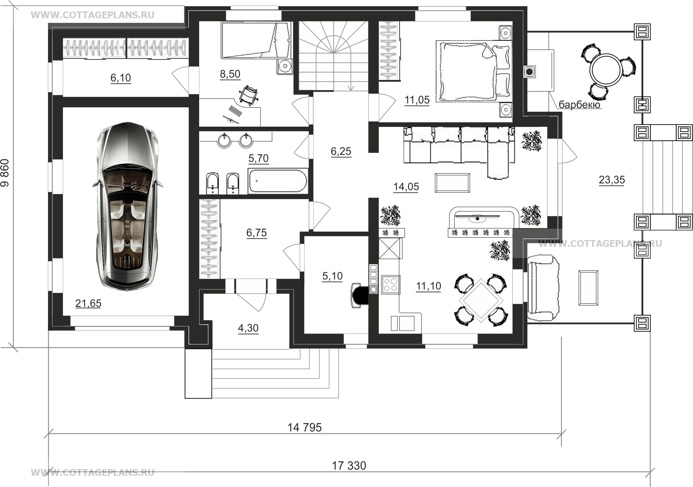 Поэтажные планы проект дома 28-37 общ. площадь 172,35 м2