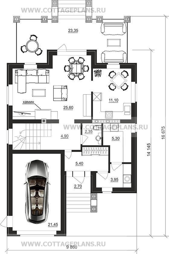 Поэтажные планы проект дома 78-06 общ. площадь 201,60 м2