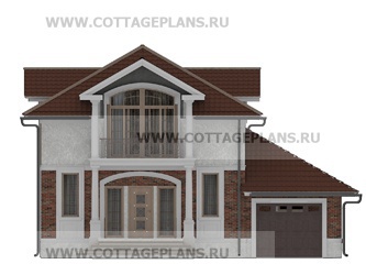 Фасады проект дома 21-83 общ. площадь 247,05 м2