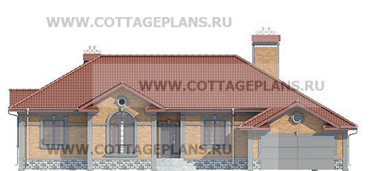 Фасады проект дома 27-23 общ. площадь 206,75 м2