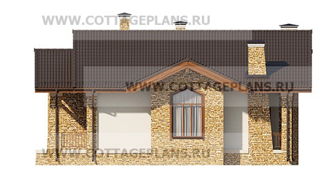 Фасады проект дома 700-32 общ. площадь 98,55 м2