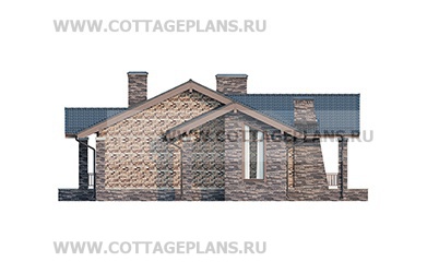 Фасады проект дома 700-66 общ. площадь 106,35 м2