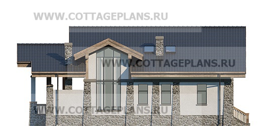 Фасады проект дома 106-28 общ. площадь 192,25 м2