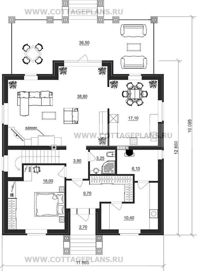 Поэтажные планы проект дома 29-58 общ. площадь 216,25 м2