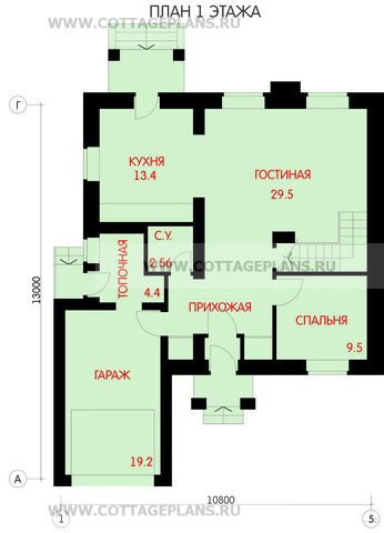 Поэтажные планы проект дома 47-58 общ. площадь 165,9 м2