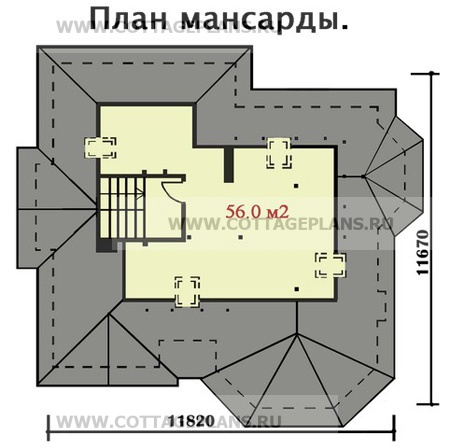 Поэтажные планы проект дома 47-73 общ. площадь 395,6 м2