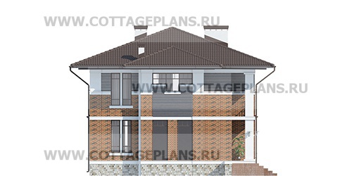 Фасады проект дома 200-48 общ. площадь 179,40 м2