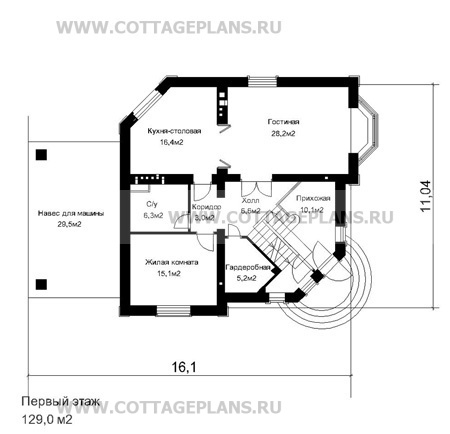 Поэтажные планы проект дома 35-86 общ. площадь 327,23м2