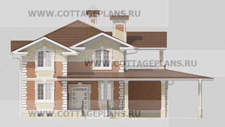 Фасады проект дома 24-57 общ. площадь 307,70 м2