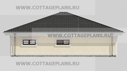 Фасады проект дома 94-67 общ. площадь 108,00 м2