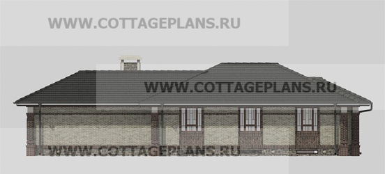 Фасады проект дома 23-46 общ. площадь 211,95 м2