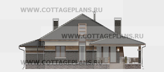 Фасады проект дома 07-26 общ. площадь 147,30 м2