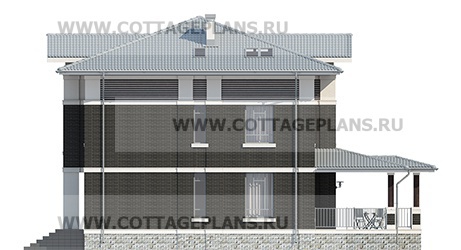 Фасады проект дома 74-91 общ. площадь 325,15 м2