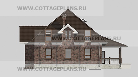 Фасады проект дома 75-71 общ. площадь 183,65 м2