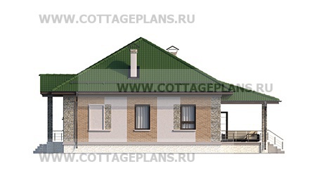 Фасады проект дома 28-17 общ. площадь 242,85 м2