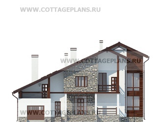 Фасады проект дома 29-02 общ. площадь 270,10 м2