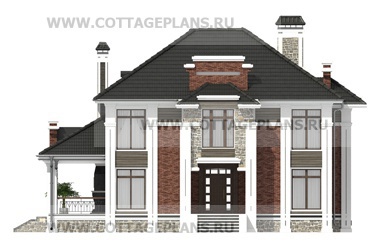 Фасады проект дома 29-82 общ. площадь 195,75м2