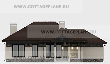 Фасады проект дома 07-20 общ. площадь 157,80 м2