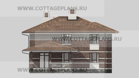 Фасады проект дома 24-20 общ. площадь 415,40 м2