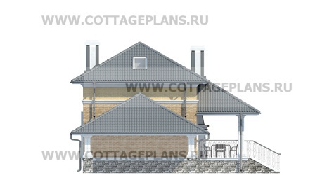 Фасады проект дома 74-04 общ. площадь 80,45 м2