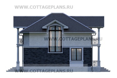 Фасады проект дома 21-95 общ. площадь 178,05 м2