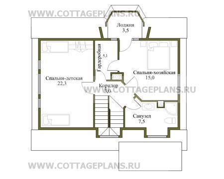 Поэтажные планы проект дома 10-12 общ. площадь 134,0м2